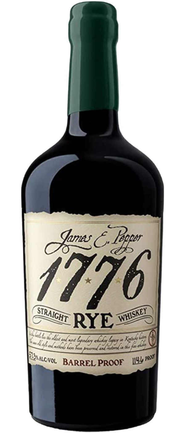 JAMES PEPPER RYE BARREL PROOF 57.3%