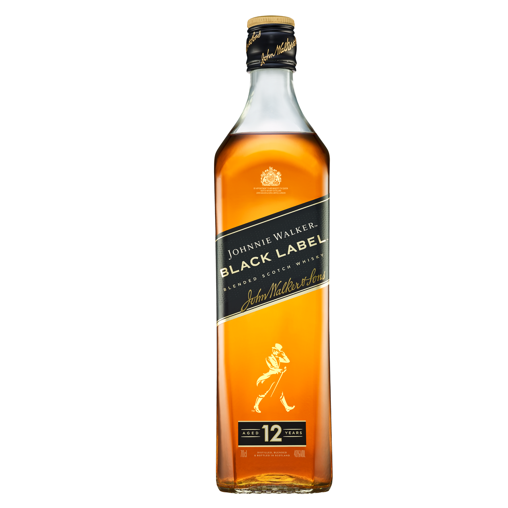 JOHNNIE WALKER BLACK LABEL 12 YEAR OLD