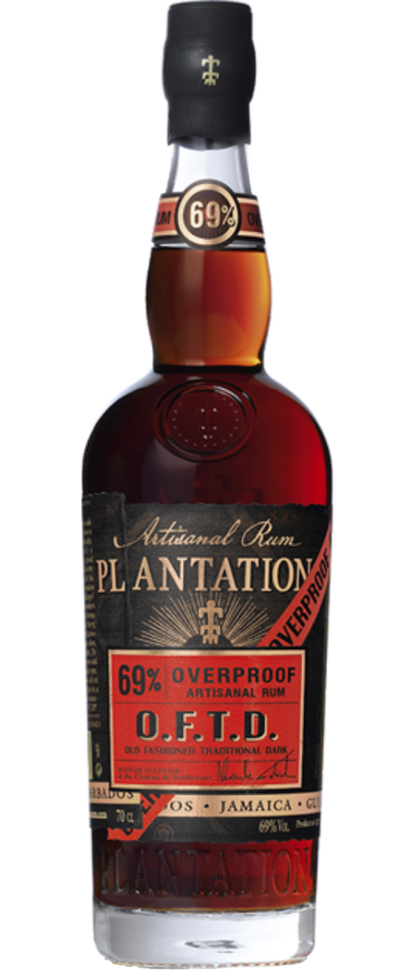 PLANTATION ORIGINAL OVERPROOF O.F.T.D. 69%