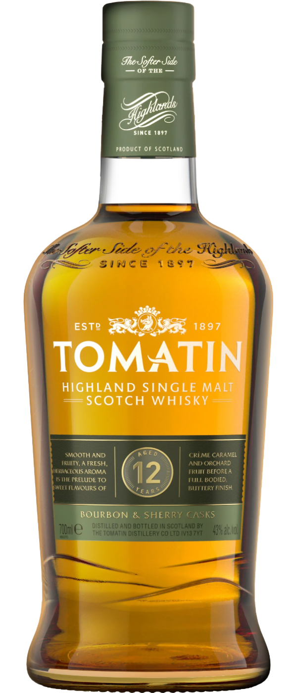 TOMATIN 12 YEAR OLD SINGLE MALT 1LT