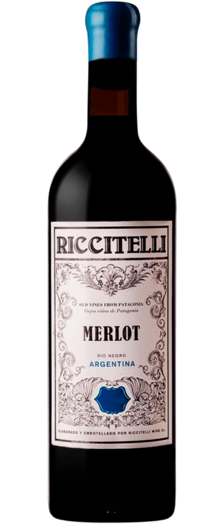 Riccitelli Old Vines From Patagonia Merlot Oak Cava 4519